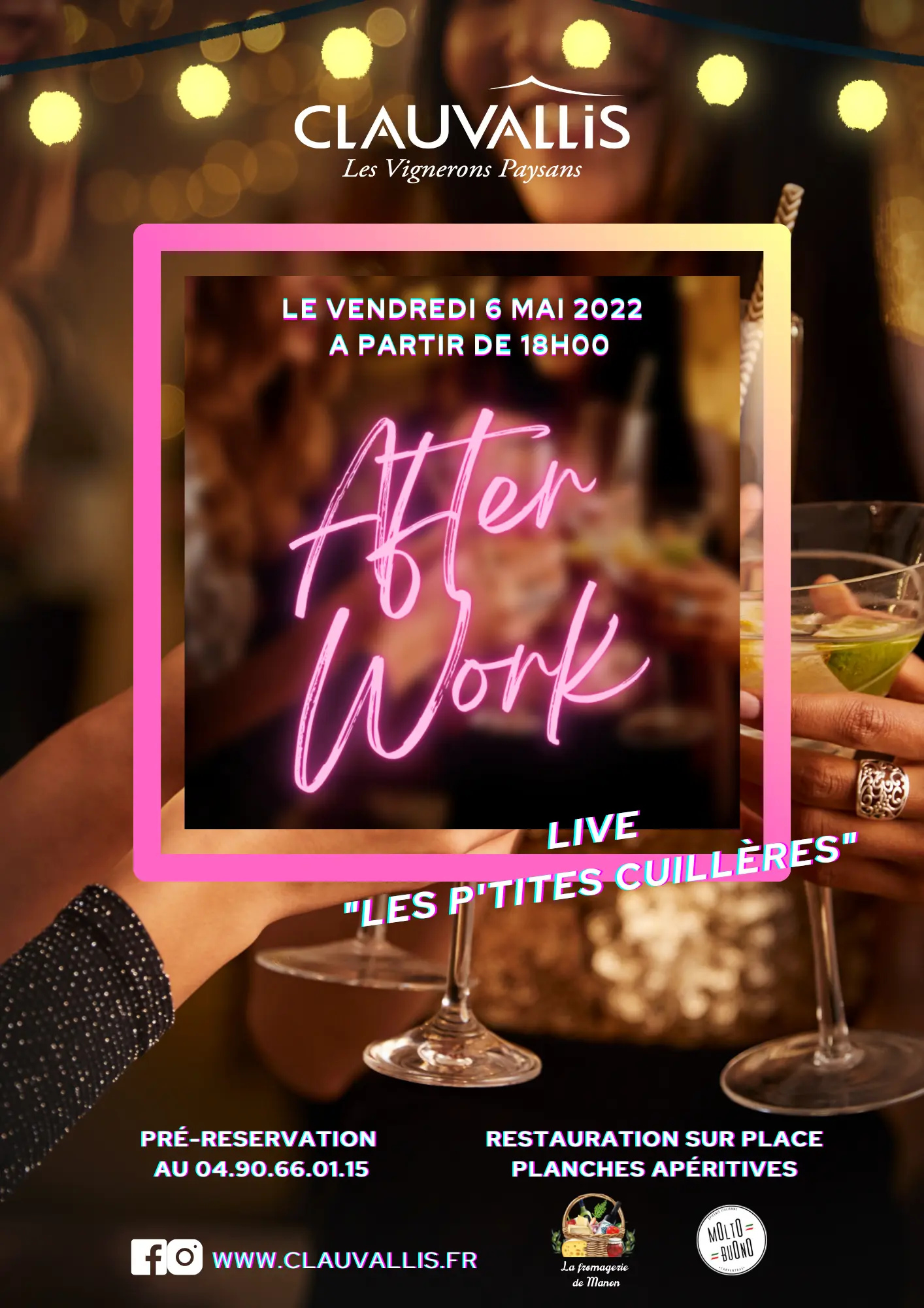 Vendredi 6 Mai : After Work