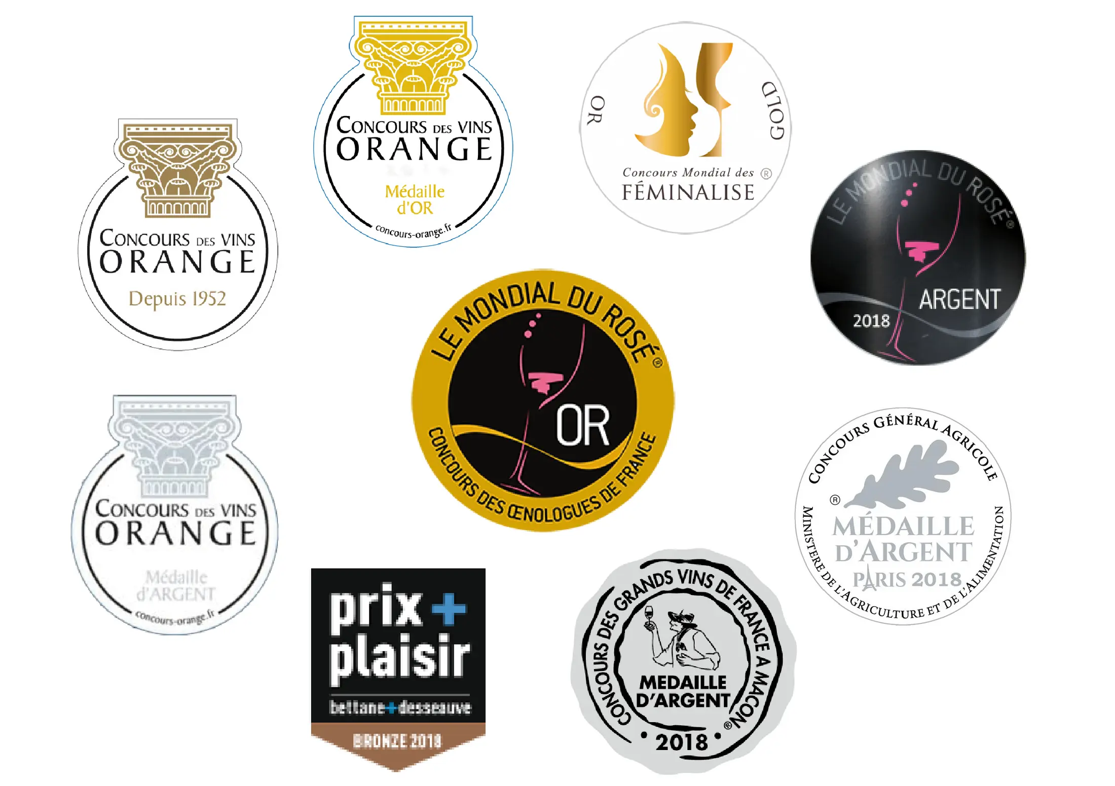 Avalanche de médailles